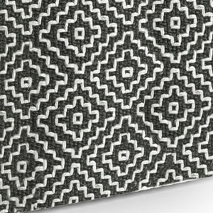 HomeRoots 18" Gray Fabric Pouf Ottoman - Versatile Footrest, Extra Seating & Casual Table for Modern Spaces 638558