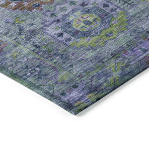 HomeRoots 5' X 8' Vibrant Medallion Area Rug – Washable Indoor/Outdoor Design, Durable & Stain-Resistant! 639444