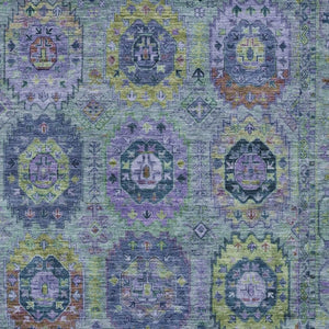 HomeRoots 5' X 8' Vibrant Medallion Area Rug – Washable Indoor/Outdoor Design, Durable & Stain-Resistant! 639444