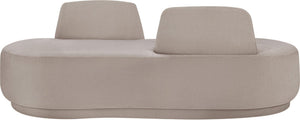 Meridian Furniture Argyle Reversible Chaise Lounge Sofa with Plush Upholstery for Modern Living Room Comfort Beige Chenille Fabric 639Beige-Chaise