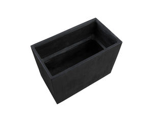 Sunpan LEILANI PLANTER - MEDIUM - ELEGANT ANTIQUE BRONZE DESIGN FOR UPSCALE INTERIORS & OUTDOOR SPACES Black 111142