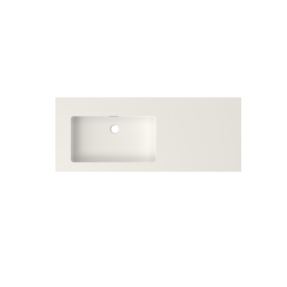 English Elm Stone Resin Seamless Basin Sink for Spa and Contemporary Bathroom Vanity Decor T3785P355781