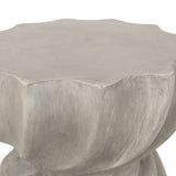 Christopher Knight Home® - Noble House - Canis Outdoor Contemporary Lightweight Concrete Accent Side Table