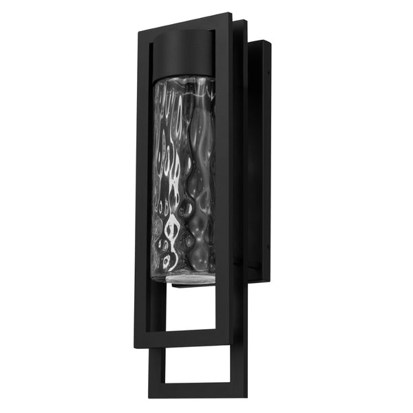 English Elm 15 Inch Hammered Glass Led Wall Sconce Dimmable Bathroom Vanity Hallway Light B370P417690