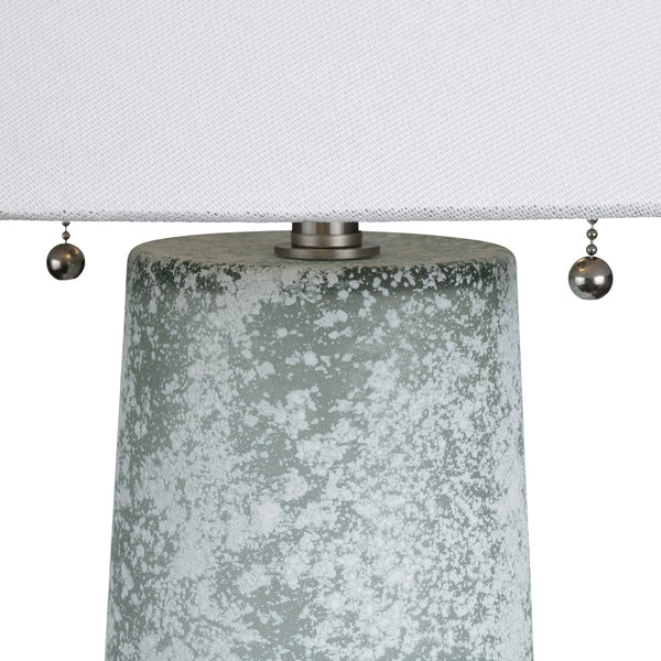 Crestview Collection 30.5"H Stylish Glass Table Lamp Set Of 2 With Elegant Shades - Perfect For Home Decor & Lighting   Cvazbs138