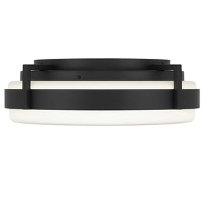 English Elm 12 Inch Led Flush Mount Ceiling Light Dimmable Selectable Color Temperature Glass Diffuser B370P399051