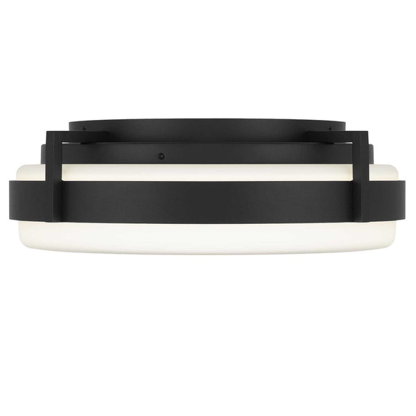 English Elm 12 Inch Led Flush Mount Ceiling Light Dimmable Selectable Color Temperature Glass Diffuser B370P399051