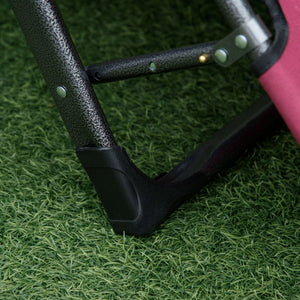 English Elm Outsunny Folding Chaise Lounge Chair - 2-In-1 Adjustable Tanning Bed & Sit-Up Chair For Outdoor Fun W2225P217583-GIGA