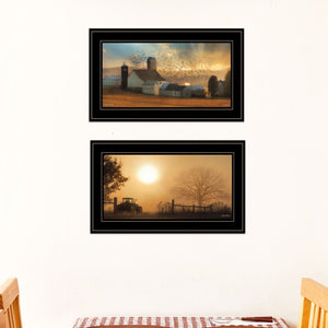 English Elm Trendy Decor 4u Pastoral Framed Print Glare Free Canvas Style Farmhouse Wall Art B06788415