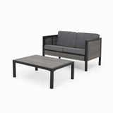 Christopher Knight Home® Noble House Jax Loveseat & Coffee Table