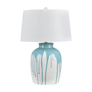 Crestview Collection 25"H Ceramic Table Lamp With Elegant Shade - Stylish Lighting For Home Decor - Crestview China   Cvazp176