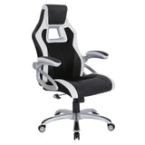 OSP Home Furnishings Race Chair Black/White