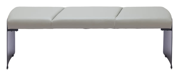 Mur Bench Gray 110335 Zuo Modern
