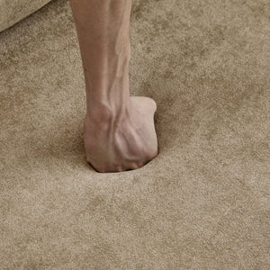 English Elm Christopher Knight Home® - Algora Modern 84.5" 3-Seater Velvet Sofa with Durable Wooden Frame, Breathable Foam Cushions Camel N773IS00037N