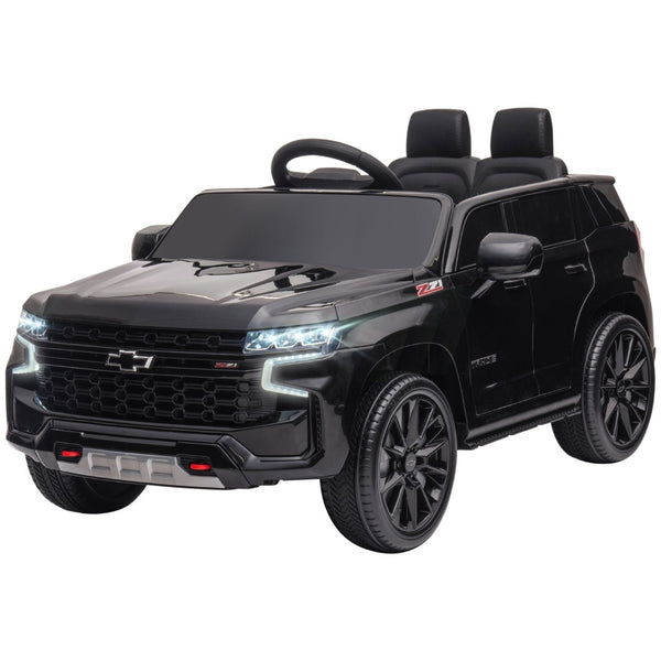 English Elm Aosom Licensed Chevrolet Tahoe 12v Kids Electric Ride on Suv with Remote Control W2225P200612
