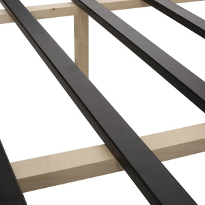 English Elm Christopher Knight Home® - VIRGIL Fully Upholstered King Bed with Button Tufted Diamond Stitch Headboard, Sturdy Frame Dark Gray 81.75 L x 25 W x 9 H N761S7106803B