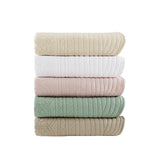 Madison Park Tuscany Cottage/Country Oversized Quilted Throw with Scalloped Edges MP50-6123 Blush