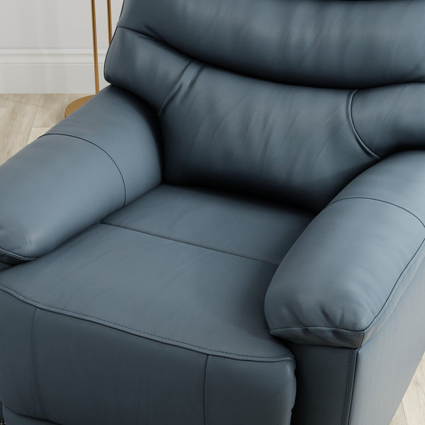 English Elm Global Home Swivel Glider Recliner In Oslo Sapphire - Plush Comfort, Durable Design For Every Space B339P333950