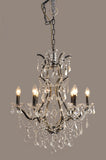 Moti Isabelle Iron Victorian Pendant with Crystal Accents 64001008