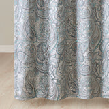 Madison Park Aubrey Traditional Jacquard Shower Curtain MP70-8320 Teal