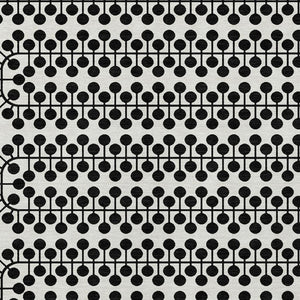 HomeRoots 10' Modern Ivory & Black Geometric Area Rug - Durable, Washable for Indoor/Outdoor Use, Easy Care! 640323
