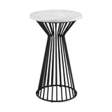 Madison Park Marbury Traditional Pedestal MP120-0134 White/Black