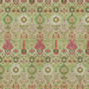 HomeRoots 10' Artichoke Green & Blush Floral Indoor/Outdoor Rug - Durable, Washable, Stain-Resistant Design! 640471