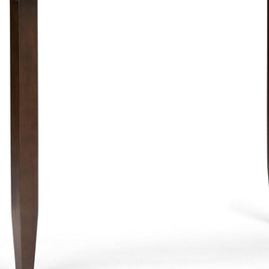 HomeRoots 42" Brown Solid Wood Computer Desk - Executive Style, Durable Design for Home Office & Study Space 640680