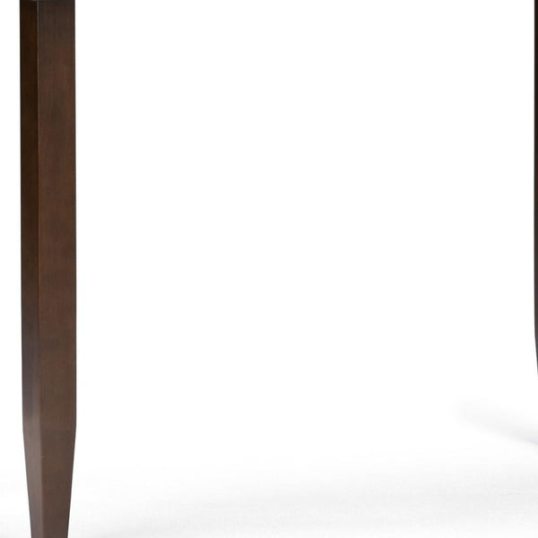HomeRoots 42" Brown Solid Wood Computer Desk - Executive Style, Durable Design for Home Office & Study Space 640680