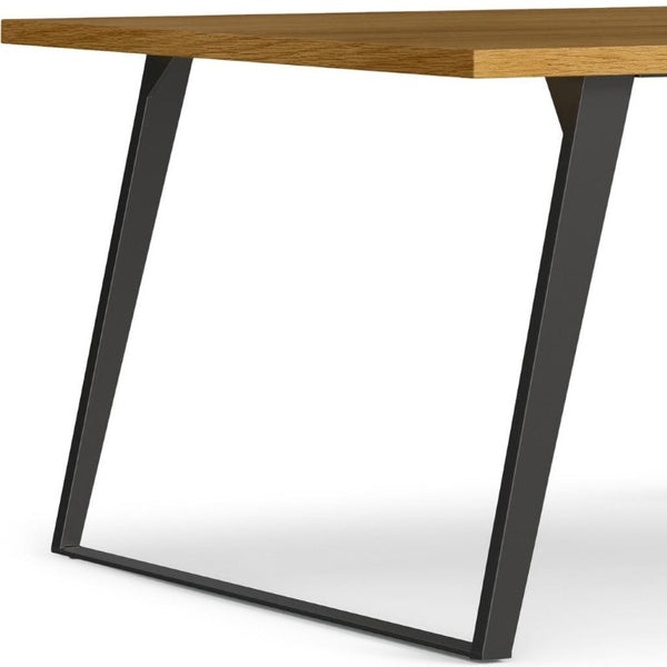 54 Inch Square Dining Table with Sturdy Iron Pedestal Base for Modern Rooms