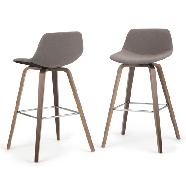 HomeRoots 28" Green Wood Backless Counter Height Bar Chair - Modern, Space-Saving Stool for Dining & Entertaining 640740