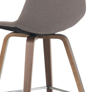 HomeRoots 28" Green Wood Backless Counter Height Bar Chair - Modern, Space-Saving Stool for Dining & Entertaining 640740