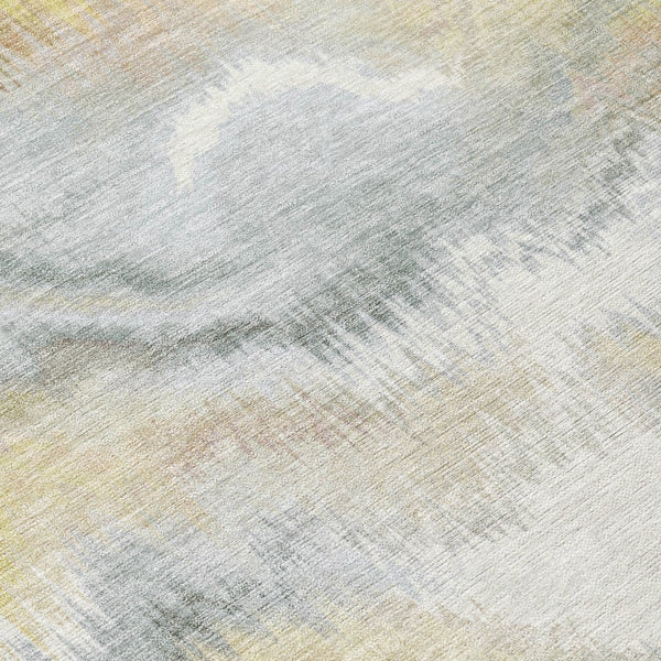 HomeRoots 10' Washable Indoor Outdoor Area Rug in Beige & Ivory - Durable, Stylish, and Easy-Care for Any Space! 640755