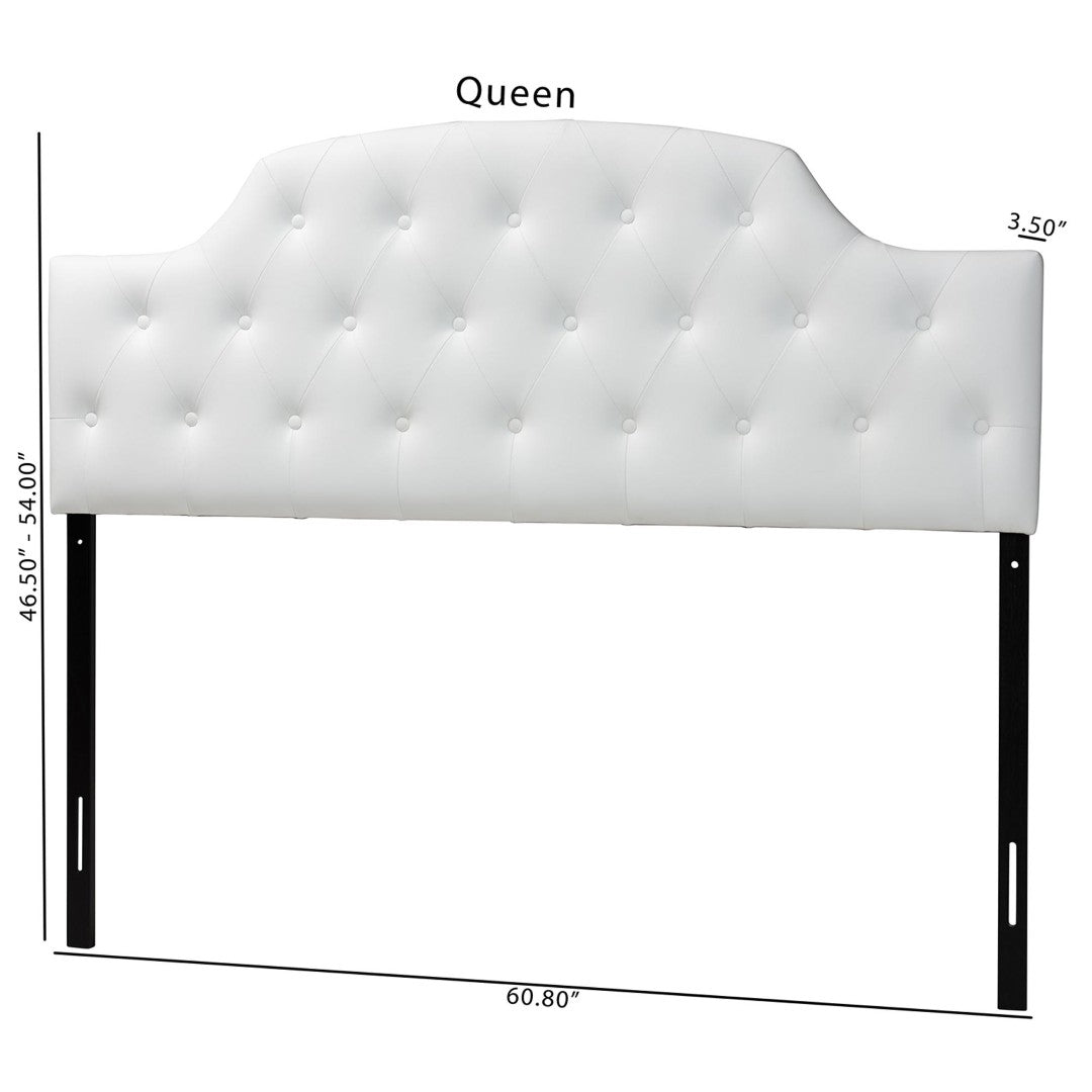 Baxton Studio Morris Tufted Panel Headboard - Thumbnail 2