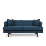 Christopher Knight Home® - Noble House - Mableton Mid-Century Modern Upholstered 3 Seater Sofa