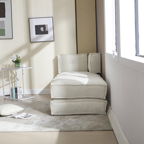 English Elm Coolmore Modular Chenille Sofa - Versatile Space-Saving Design With Side Pockets For Easy Storage W1152P320324