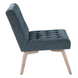 OSP Home Furnishings Sadie Chair in Sky Fabric Sky Blue