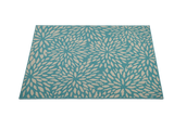 Christopher Knight Home® - Noble House - Claus Indoor Floral 5 X 8 Area Rug, Blue and Ivory