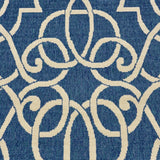 Christopher Knight Home® - Noble House - Jacyntha Indoor Geometric 5 X 8 Area Rug, Navy and Ivory