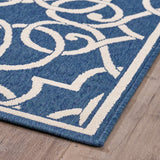 Christopher Knight Home® - Noble House - Jacyntha Indoor Geometric 5 X 8 Area Rug, Navy and Ivory