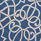 Christopher Knight Home® - Noble House - Jacyntha Indoor Geometric 5 X 8 Area Rug, Navy and Ivory