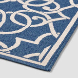 Christopher Knight Home® - Noble House - Jacyntha Indoor Geometric 5 X 8 Area Rug, Navy and Ivory