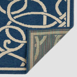 Christopher Knight Home® - Noble House - Jacyntha Indoor Geometric 5 X 8 Area Rug, Navy and Ivory