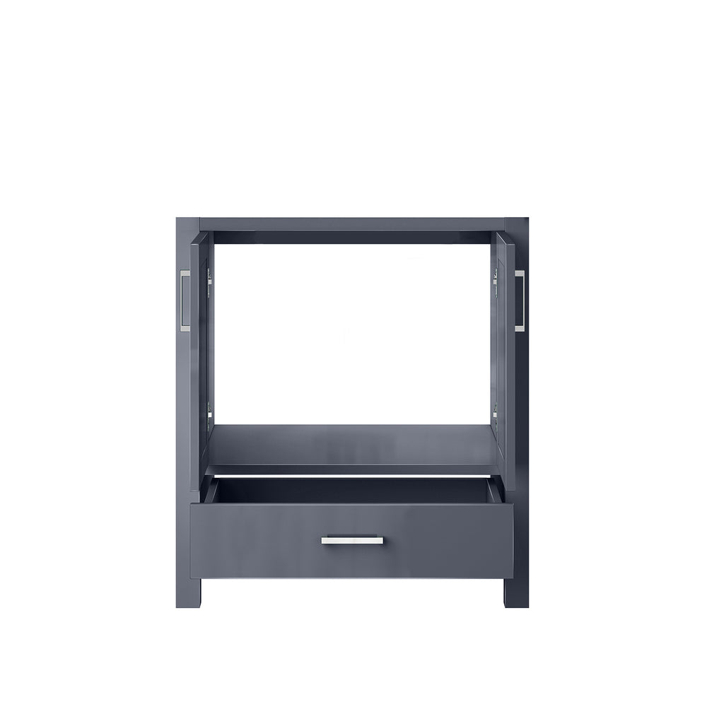 English Elm Dark Grey 30-in Bath Vanity Cabinet with Soft-Close Drawer, Solid Wood Frame, Spacious Storage, Fully Assembled B2731P258780