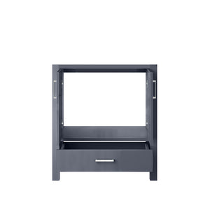 English Elm Dark Grey 30-in Bath Vanity Cabinet with Soft-Close Drawer, Solid Wood Frame, Spacious Storage, Fully Assembled B2731P258780