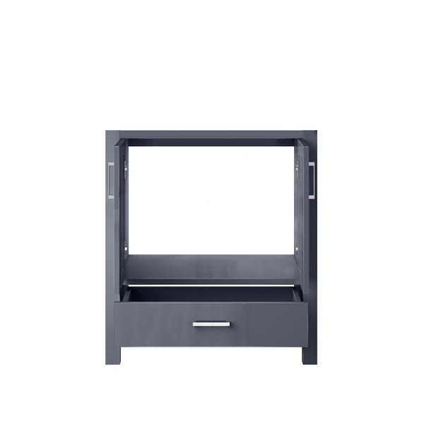 English Elm Dark Grey 30-in Bath Vanity Cabinet with Soft-Close Drawer, Solid Wood Frame, Spacious Storage, Fully Assembled B2731P258780