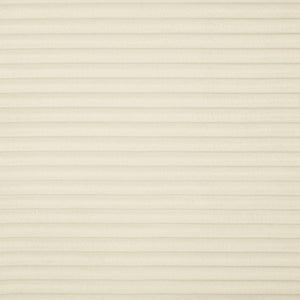 Meridian Furniture Shaggy Seven Piece Modular Sectional Plush Corduroy Performance Fabric Living Room Sofa 641Cream-Sec7B
