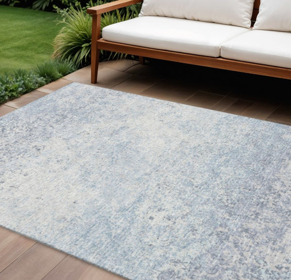9x12 Abstract Polyester Area Rug Machine Washable Indoor Outdoor Low Pile