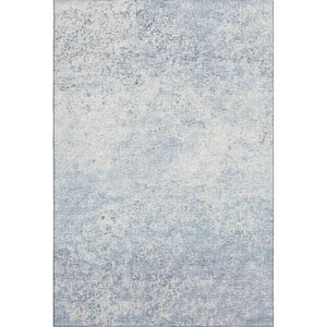 HomeRoots 9x12 Abstract Polyester Area Rug Machine Washable Indoor Outdoor Low Pile 642522