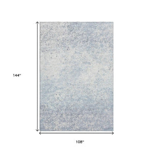 9x12 Abstract Polyester Area Rug Machine Washable Indoor Outdoor Low Pile